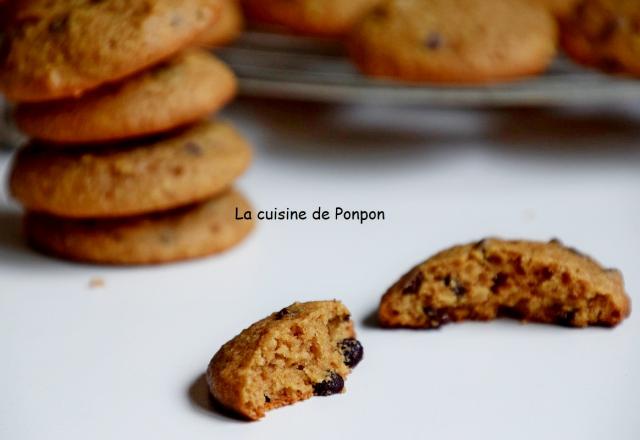 Biscuit moelleux à la crème de marron et pépites de chocolat