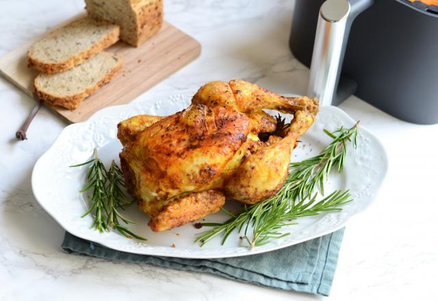 Poulet rôti au Air Fryer