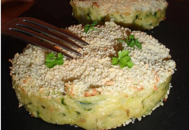 Galettes de pomme de terre et courgette