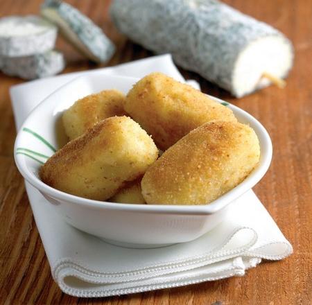 Croquettes de pommes de terre au Sainte-Maure de Touraine maison