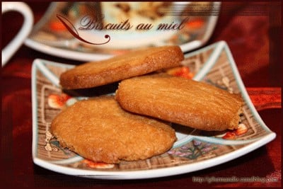 Petits biscuits au miel