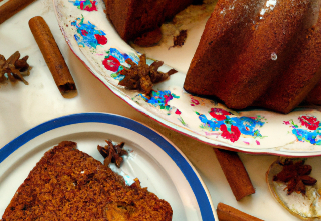 Cake de Noël aux épices