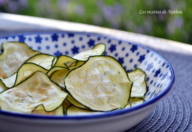 Chips de courgettes maison et inratables !