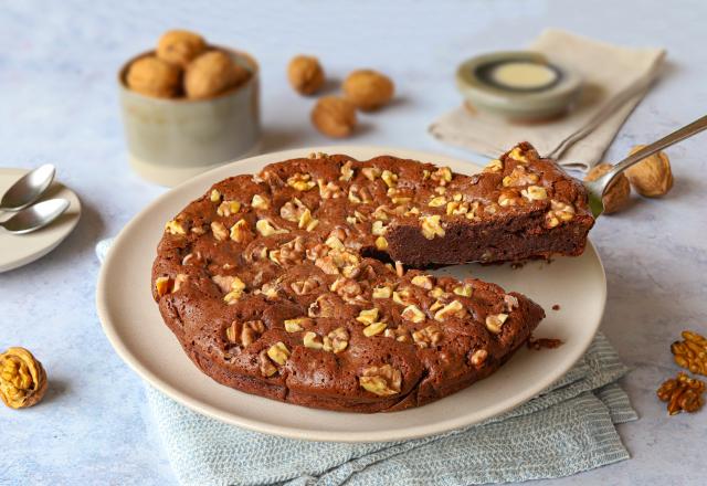 Fondant au chocolat et à la Noix du Périgord AOP