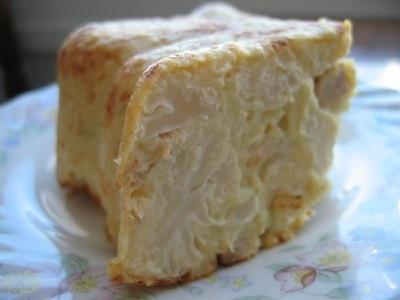 Timbale de chou fleur au thon