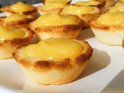 Tartelettes coco-lemon curd