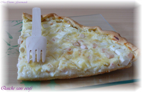 Quiche lorraine au fromage blanc