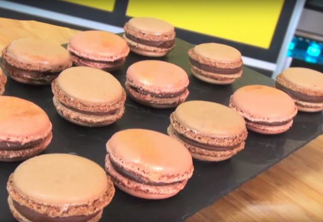 Macarons au chocolat