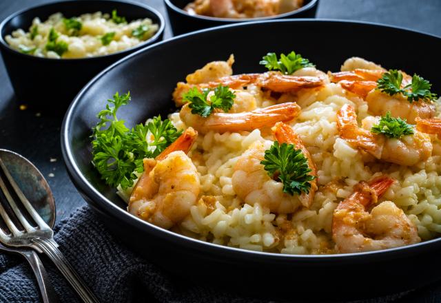 Risotto aux crevettes au thermomix