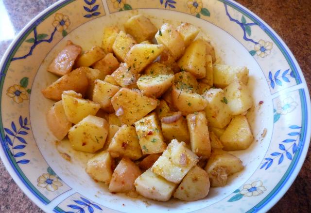 Salade de pomme de terre au cumin