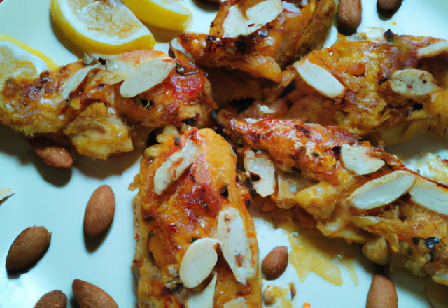 Filets de poissons aux amandes