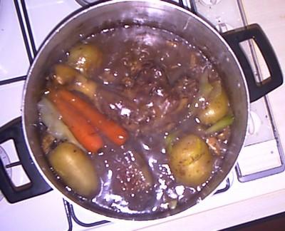 Canard bourguignon