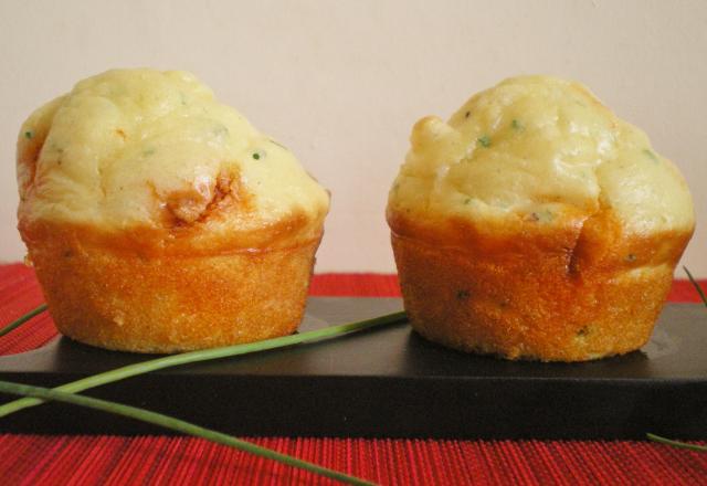 Muffins chèvre et chorizo