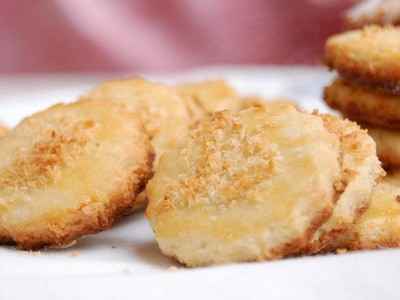 Sablés noix de coco et cannelle