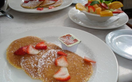 Pancakes au fromage blanc