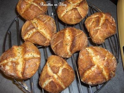 Petits pains au fromage blanc