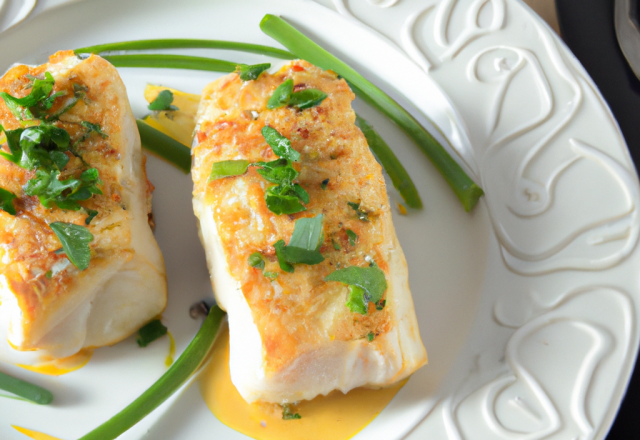 Filets de poisson aux poireaux