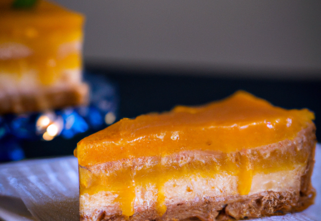 Gâteau à la confiture de mangue