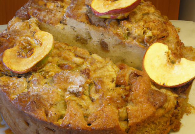 Gâteau aux pommes de terre et aux noix