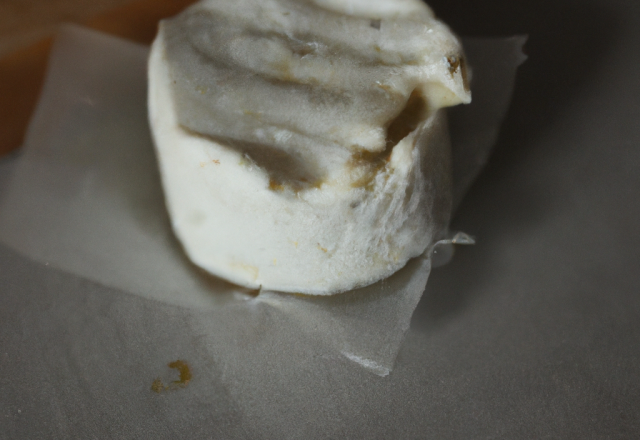 Fromage de chèvre glacé