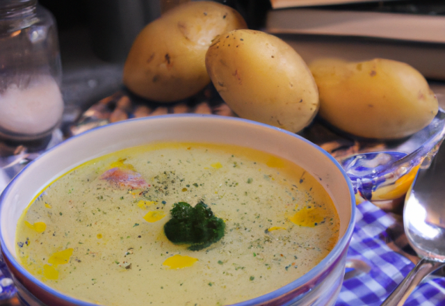 La merveilleuse soupe de pommes de terre