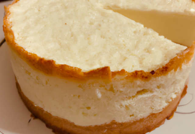 Gâteau au fromage blanc économique