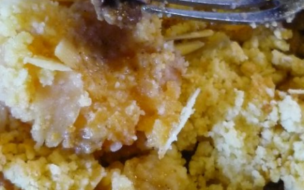 Crumble de tajine d'agneau aux coings