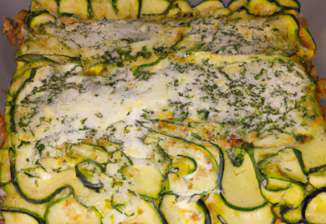 Pasticcio de courgettes