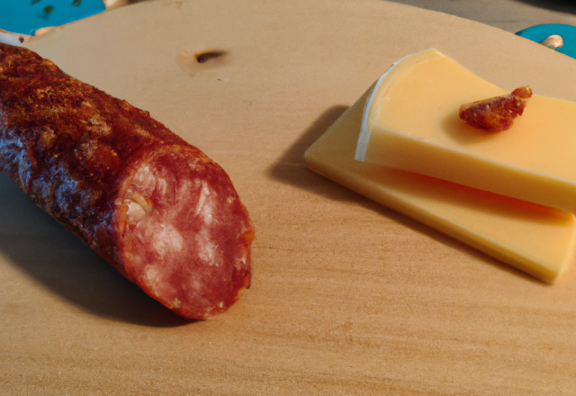 Chorizo emmental