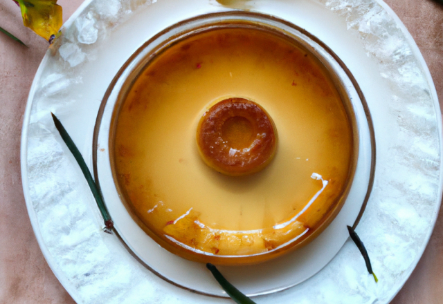 Flan aux poireaux