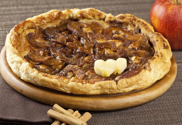 Tarte aux pommes au Nutella