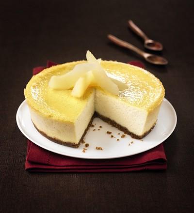 Cheese cake à la poire