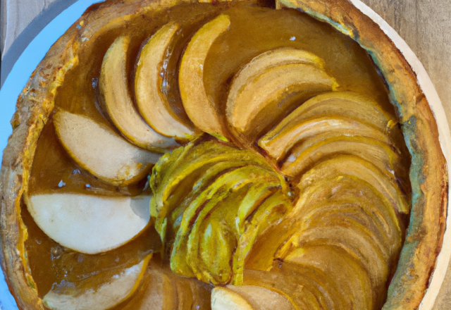 Tarte aux poires maison