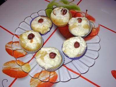 Muffins à la noisette et à la ricotta