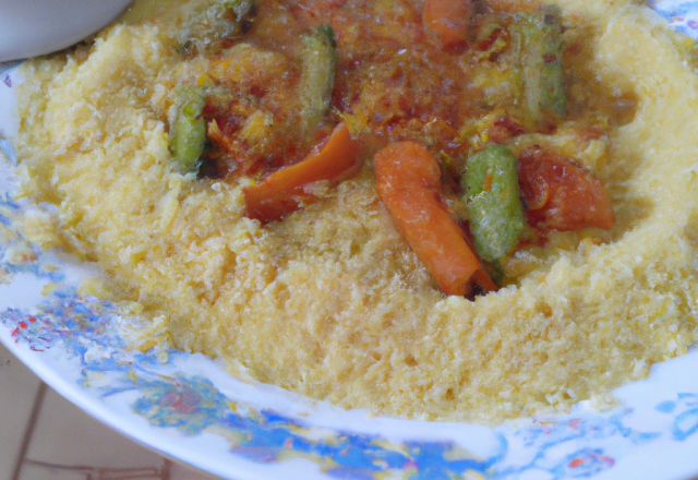 Véritable couscous marocain