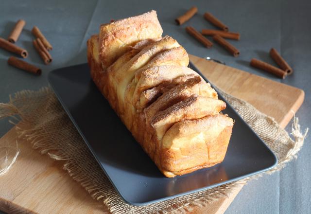 Cinnamon Pull Apart Bread : la recette de brioche à la cannelle qui va détrôner les roulés !