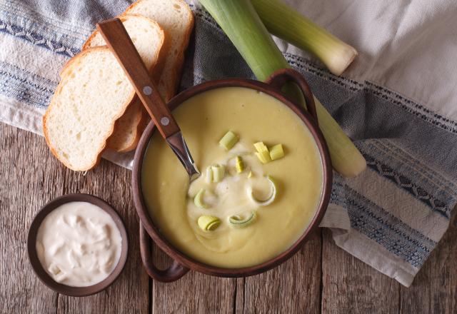 Soupe poireaux et pommes de terre