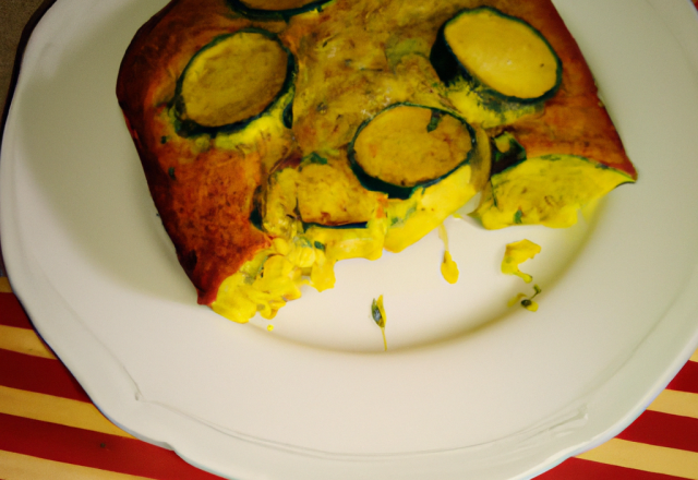 Gâteau courgettes au micro-onde