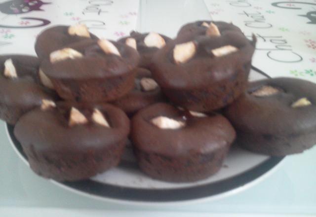 Muffins poire choco