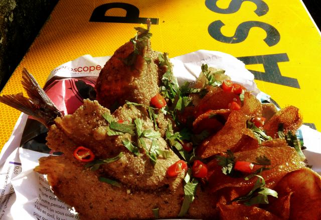 Fish'n'chips à la marocaine