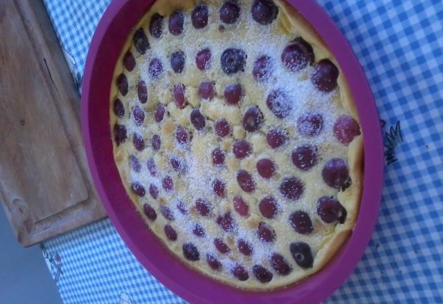 Clafoutis cerises-Grand Marnier