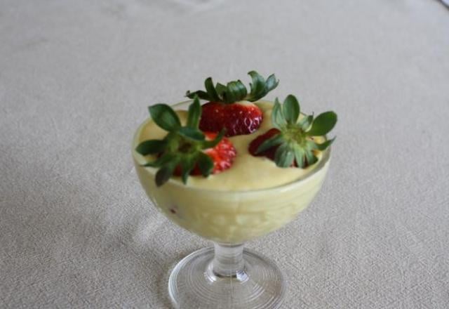 Fraise à la mascarpone