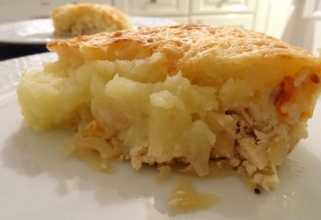 Parmentier de poulet rôti