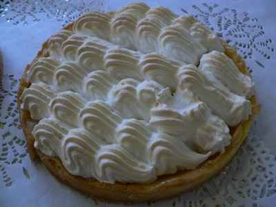 Tarte au citron et meringue aérienne