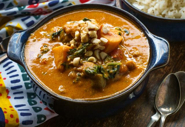 Mafé poulet aux arachides