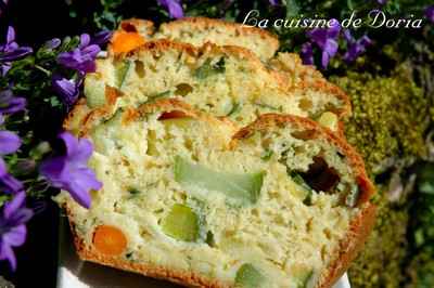 Cake aux trois légumes