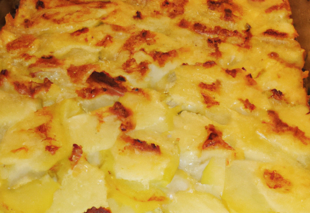 Gratin de pommes de terre à la russe