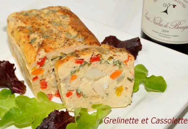 Terrine de poisson aux Saint-Jacques