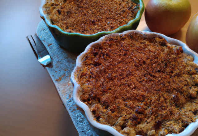 Apple Crumble traditionnel