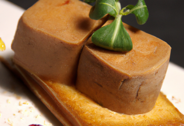 Foie gras en chaussette